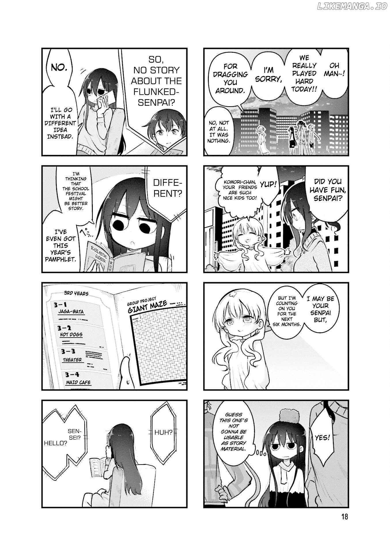 Komori-San Wa Kotowarenai! Chapter 86 - page 18